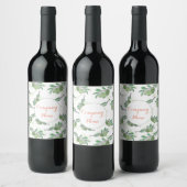 🍷 Custom Business Logo Wine Label – Professioneel Wijn Etiket (Flessen)