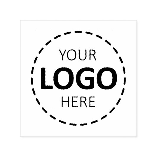 Custom Business Logo Zelfinktende Stempel (Design)