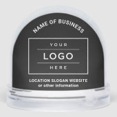 Custom Business Name and Logo Black Branded (Arrière)