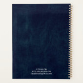 Custom Business Organizer 2025 Bedrijf Logo (Achterkant)