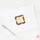 Custom Business Sticker voor handgemaakte zeep (Envelop)