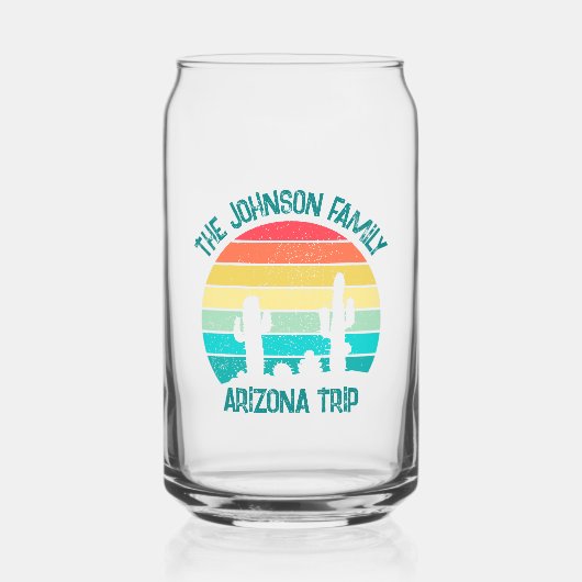 Custom Cactus Sunset Arizona Desert Triage (Recto)