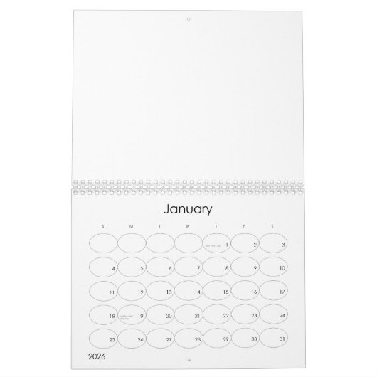 Custom Calendar  Kalender (Jan 2026)