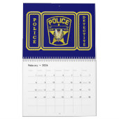 Custom Calendar voor politie en Sheriff Kalender (Feb 2026)