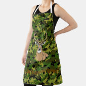 Custom camo Apron, Medium Schort (Insitu)