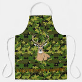 Custom camo Apron, Medium Schort (Voorkant)