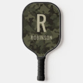 Custom Camo Geboren om te Dienen Pickleball Paddle (Achterkant)
