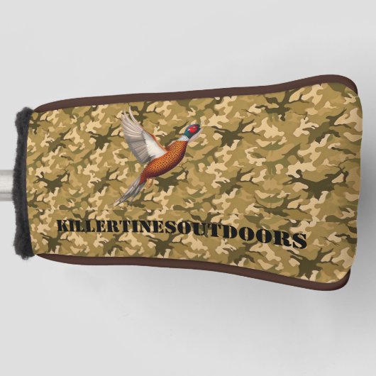 custom camo putter cover. golfheadcover (Voorkant)
