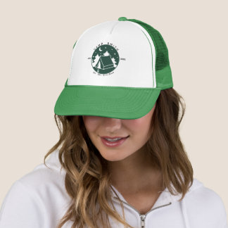 Custom Camp Bachelorette Hat, Personalized  Trucker Pet