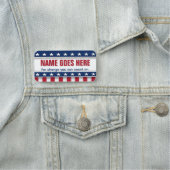 Custom Campaign Personalized Name Naamplaatje (In situ)