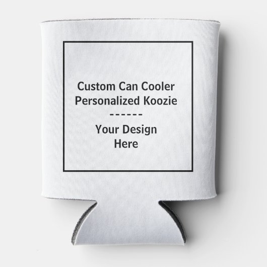 Custom Can Cooler – Personalized Koozie (Voorkant)