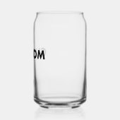 Custom Can Shape Glass Blank Template 16oz Hi Ball (Gauche)