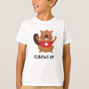 Custom Canada Beaver coudes vers le haut drôle
