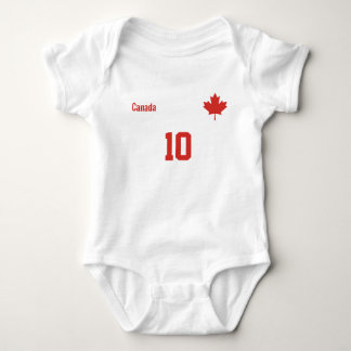 Custom Canada Outfit with Name & Number Romper
