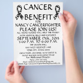 Custom Cancer Benefit Flyer (Hand)