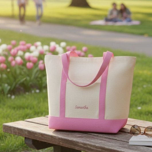 Custom Canvas Tote Bag, Personalised tote bag