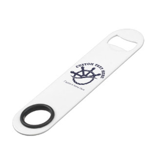 Custom Captain Boat Nautical Gift Speed Flessenopener