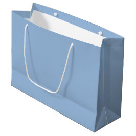Custom Carolina Blue Gift Bag - Large, Glossy Large Cadeautasje