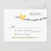 : custom : carte postale RSVP Inséparable (Dos)