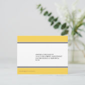 : custom : carte postale RSVP Inséparable (Debout devant)