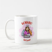 Custom Cat Lover Mug – Personalized Gift (Gauche)