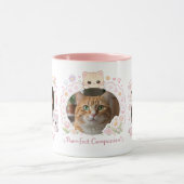 Custom Cat Lover Mug with 3 Photos | Personalized  (Centre)