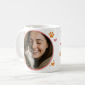 Custom Cat Lover Photo Mug  (Devant gauche)