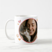 Custom Cat Lover Photo Mug  (Gauche)