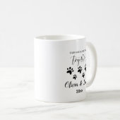 Custom Cat Maman ou Cat Papa Mug (Devant droit)