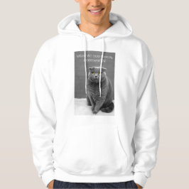 Custom Cat Meme Funny Cat Neutered Hoodie