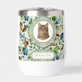 Custom Cat Photo & Name Tumbler (Avant)