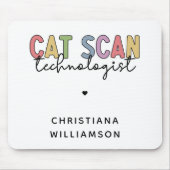 Custom CAT Scan Technologist CT Tech Gifts Muismat (Voorkant)