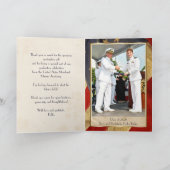 Custom Cathy 3 - Patriottische  vlag Bedankkaart (Binnen)