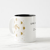 Custom Celestial Moon Phase Mug (Devant gauche)