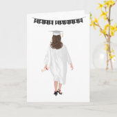 Custom Chic Law School Afstuderen Kaart (Gele Bloem)