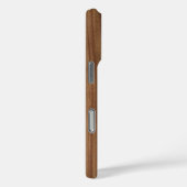 Custom Chic Retro Stijlvol Houtkorrel Effect Case-Mate iPhone Case (Achterkant / Rechts)