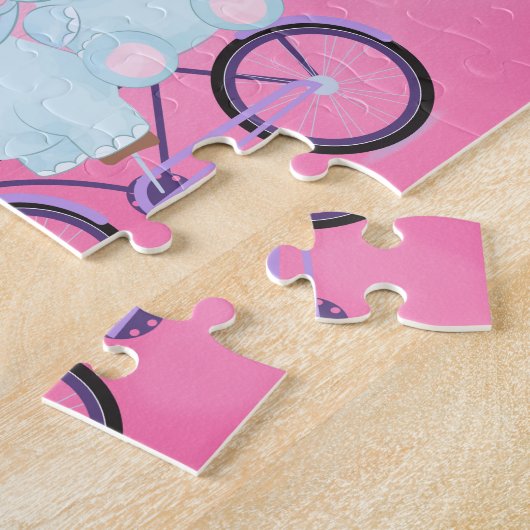 Custom Child Name Valentine's Day Puzzle  Legpuzzel (Zijkant)