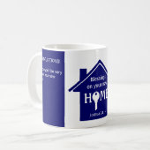 Custom Christian New Home Café Mug (Devant gauche)