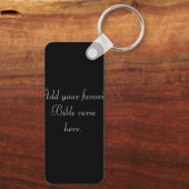 Custom Christian One Nation Under God Sleutelhanger (Achterkant)