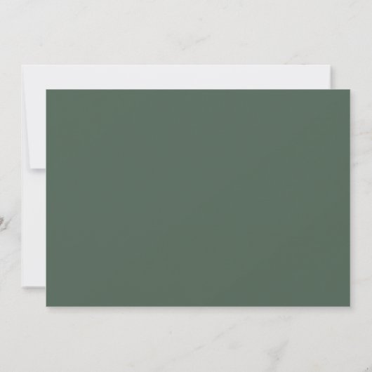 Custom Christine Vows Sage Roze Abstract (Achterkant)