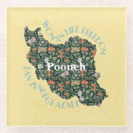 Custom Christmas Bulk Gifts voor Vrouwen Feministe Glazen Onderzetter