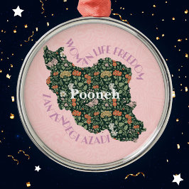 Custom Christmas Bulk Gifts voor Vrouwen Feministe Metalen Ornament