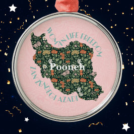 Custom Christmas Bulk Gifts voor Vrouwen Feministe Metalen Ornament