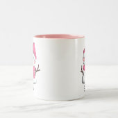 Custom Christmas Coffee Gift Tweekleurige Koffiemok (Center)