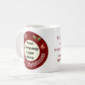 Custom Christmas Corporate Promotional Mug (Devant gauche)
