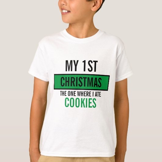 Custom Christmas drôle nourriture modèle T-shirt (Devant)