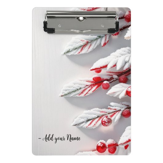 Custom Christmas Mini Klembord (Voorkant)
