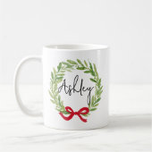 Custom Christmas Mug for Coworker, Bulk Family Mug (Gauche)