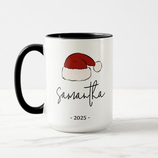 Custom Christmas Mug for Friends or Coworkers (Gauche)