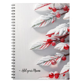 Custom Christmas Notitieboek